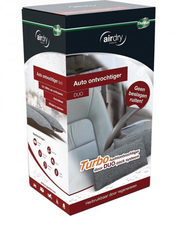 auto-ontvochtiger Airdry Duo herbruikbaar 600 g 2 stuks