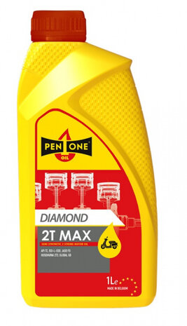 smeermiddel Diamond 2T Max semi-synthetisch 1 liter