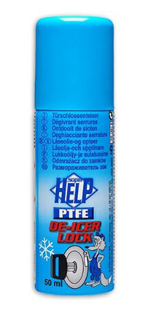 slotontdooier met Ptfe 50 ml aluminium blauw