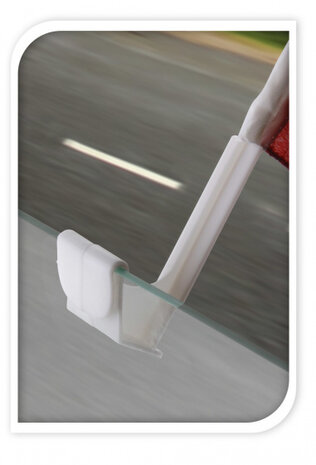 autovlaggen Holland 46 cm rood/wit/blauw 2 stuks