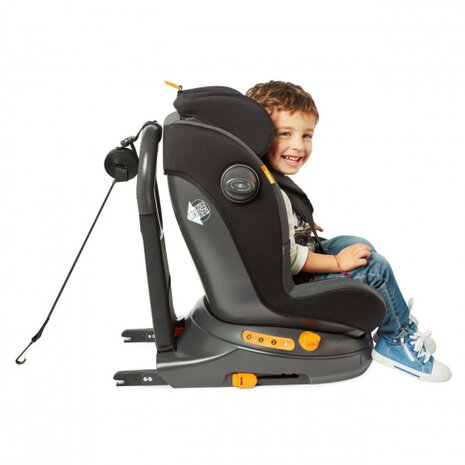kinderautostoel AroundU junior 52 x 44 cm zwart