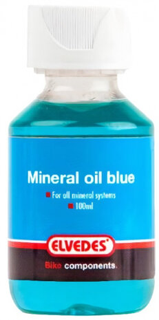 mineraalolie (alle mineraalsystemen) 1000ml blauw