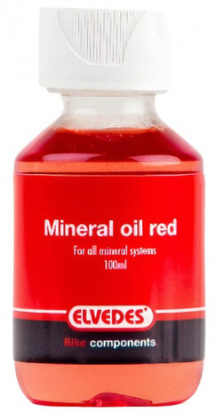mineraalolie (alle mineraalsystemen) 1000ml rood