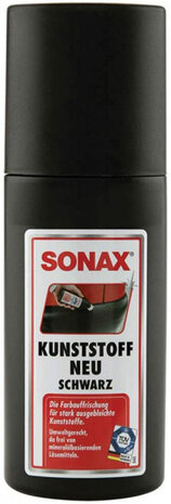 kunststofverf 100 ml zwart