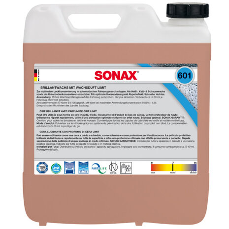 autowax Limit Briljant 10 liter bruin