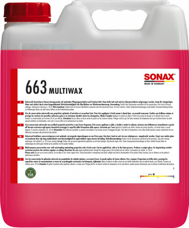 autowax Multi SX 10 liter geel