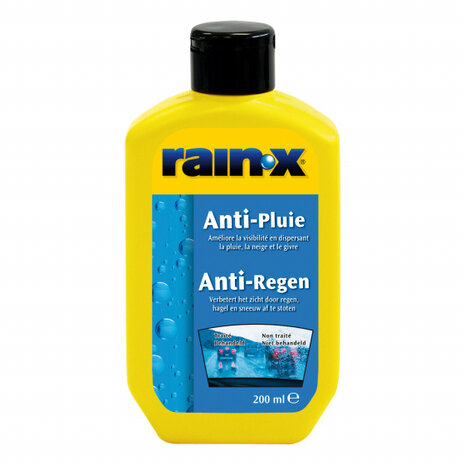 glasreiniger anti-regen 200 ml geel