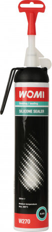 siliconenpakking W270 200 ml zwart