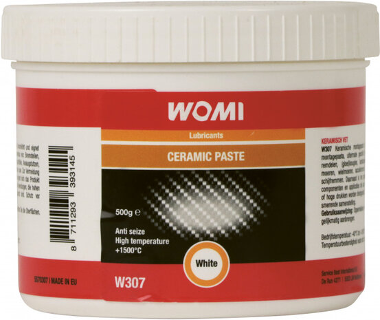 keramisch vet W307 500 gram wit