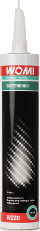 ruitenlijm Screenbond W220 310 ml zwart
