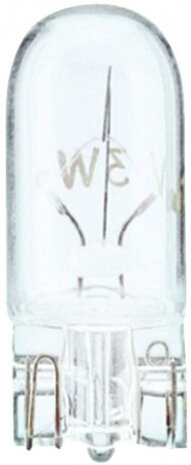 reservelampen auto W5W 5W transparant 10 stuks