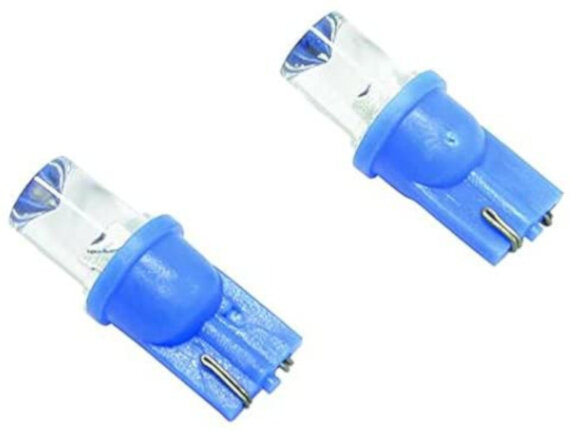 reservelampen auto led T10 5W blauw 2 stuks