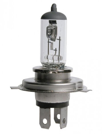 reservelamp auto H4 Range Power 55W staal transparant