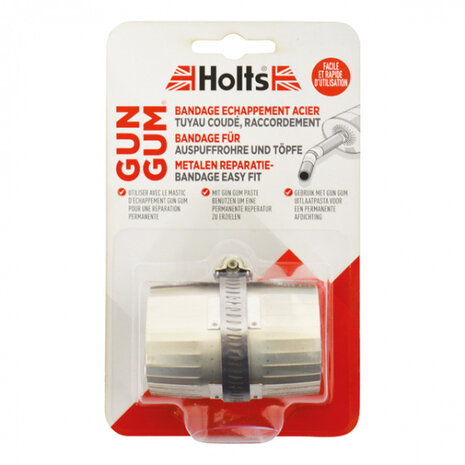 reparatieset Gum Gum Flexiwrap 12,2 cm staal zilver