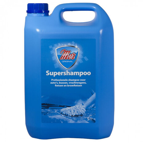 autoshampoo Super carnauba 5 liter blauw