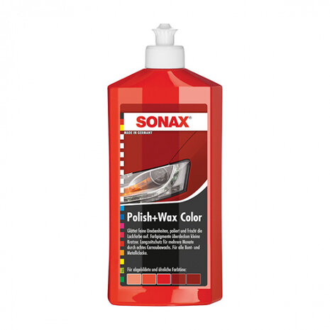 Polish&amp;Wax 500 ml rood