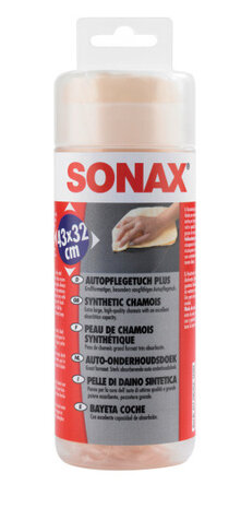 onderhoudsdoek auto 6,4 x 20,6 cm synthetisch beige