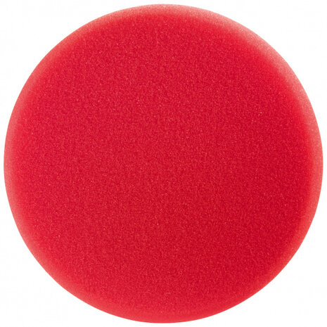 polijstschijf Hard 16 cm schuim rood