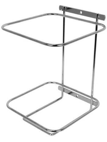 muurbeugel 5 liter 18 x 29 cm aluminium zilver