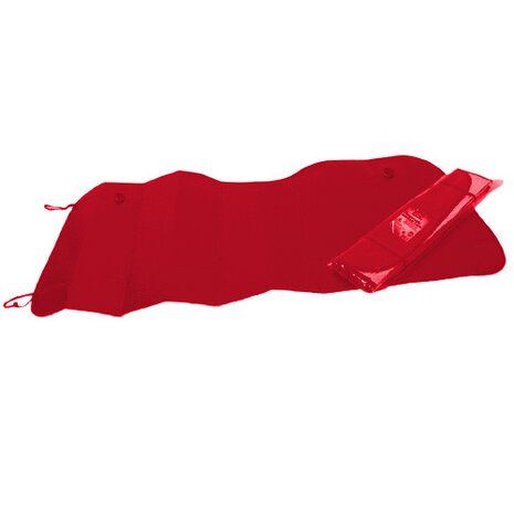 zonnescherm voorruit 150 x 70 cm rood