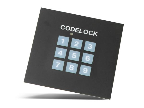 codeslot 8 x 4 cm 5A / 220V zwart
