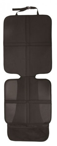 stoelbeschermer anti-slip polyester/leer/EVA zwart