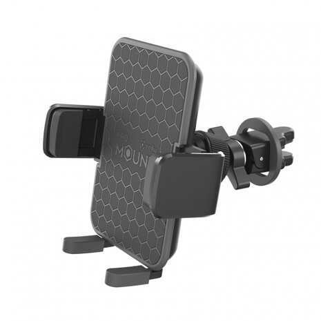 telefoonhouder Mount Vent Plus 6 x 4 x 5 cm zwart