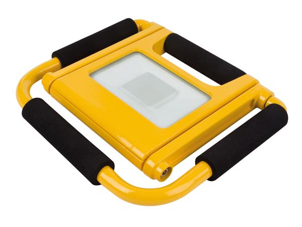 werklamp LED herlaadbaar 10 W 4000 K geel/zwart