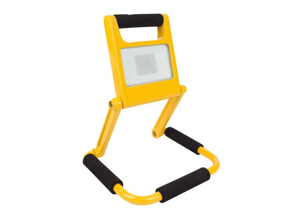 werklamp LED herlaadbaar 10 W 4000 K geel/zwart