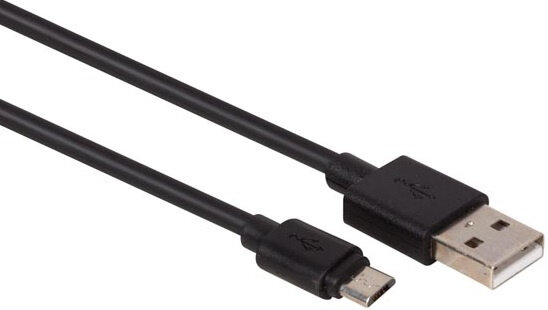 USB-kabel 2.0 PVC 4 meter zwart