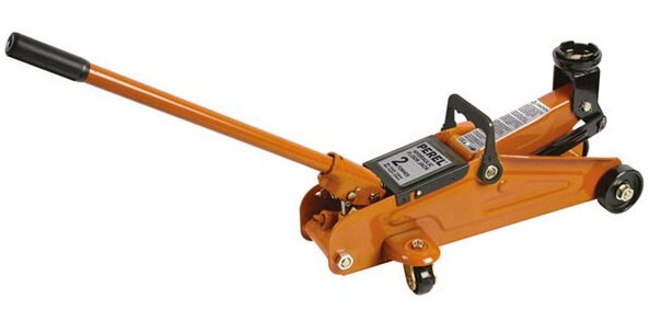 garagekrik hydraulisch Afj2t-BMC 45 x 21 cm staal oranje