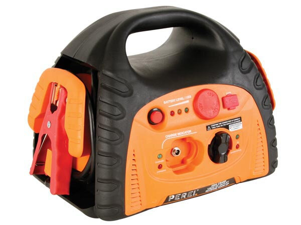 jumpstarter/lader Ajus7 29 x 18,5 cm 250A oranje/zwart