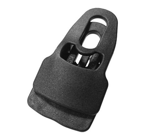 dekzeilbevestigingsset 25 cm zwart 6-delig