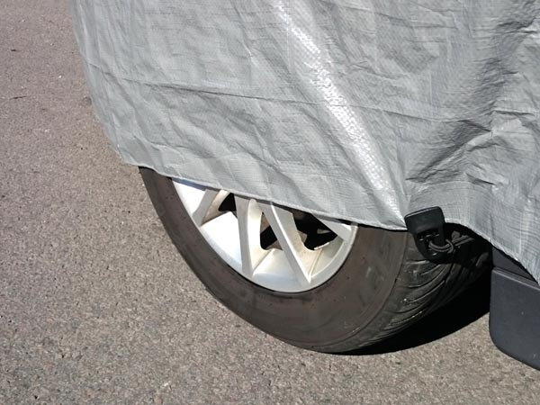 dekzeilbevestigingsset 25 cm zwart 6-delig