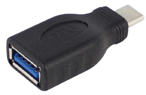 usb-adapter type C - type A zwart