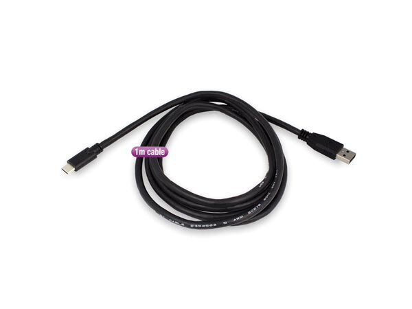 usb-kabel 3.1 Type C-A koper zwart