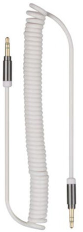 audiokabel 3.5 mm 2 meter polyurethaan wit