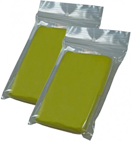 detailleerklei 100 gram geel 2 stuks