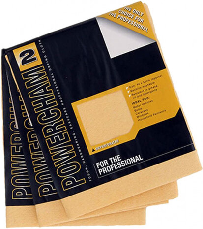 poetsdoek Pro Super 54 x 44 cm synthetisch bruin
