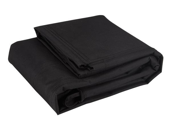 kofferbakbescherming 104 x 96 cm polyester zwart