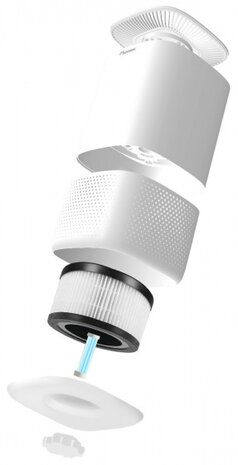 luchtfilter Airp100uv 3-in-1 wit