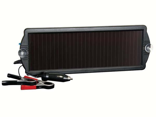 zonnepaneellader 1,5W 12V 34 x 12 x 1,4 cm zwart