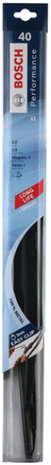 ruitenwisserblad Performance 40 600 mm rubber zwart
