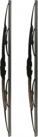 ruitenwissers Conventioneel 50 cm rubber zwart 2-delig
