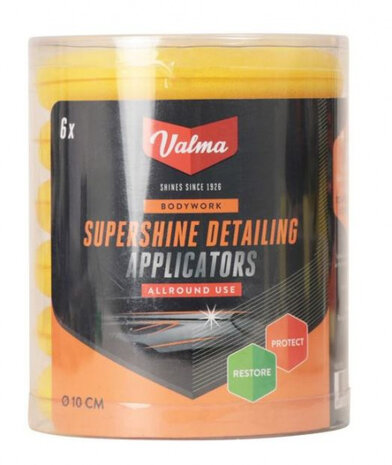pads Supershine V015 polyurethaan geel 6 stuks