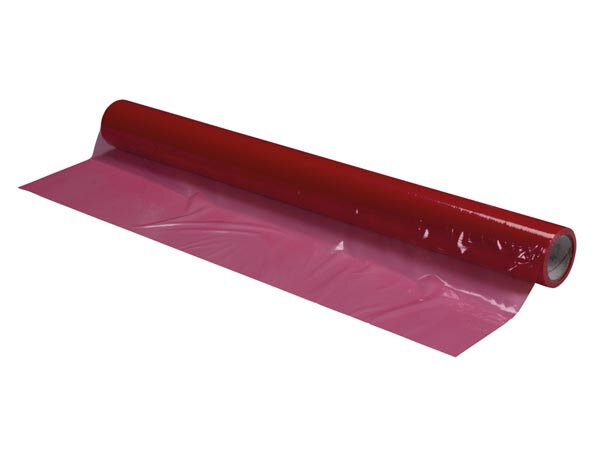 beschermfolie zelfklevend 70 cm x 25 m rood