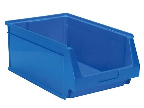 magazijnbak 42 x 27 x 17,5 cm polypropyleen blauw