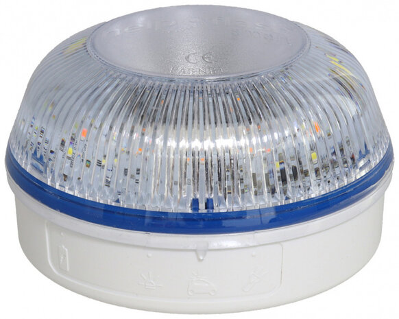 zwaailicht Help Flash 15,3 x 13,4 cm wit