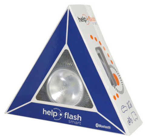 zwaailicht Help Flash 15,3 x 13,4 cm wit