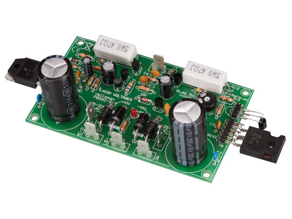 vermogensversterker discreet 200W 107 x 62 mm groen
